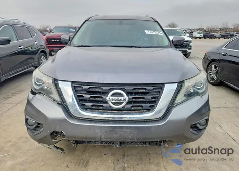 2019 Nissan Pathfinder S z USA, uszkodzony, nr VIN 5N1DR2MM6KC576964